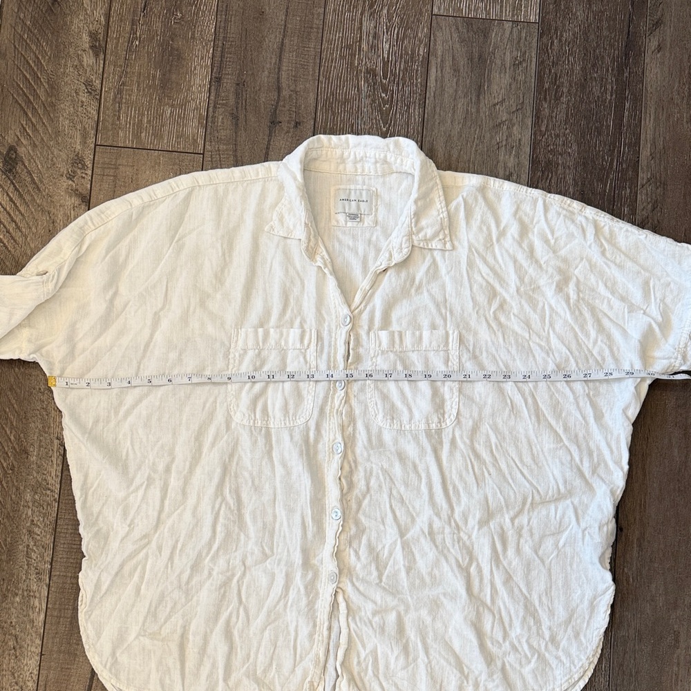 American Eagle oversized Button-Up Shirt - Picture 4 of 9